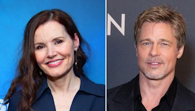 Geena Davis Jokingly Takes Credit for Brad Pitt in Thelma and Louise