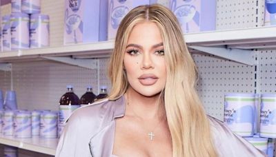 Khloé Kardashian se llevó todas las miradas en traje de baño de látex