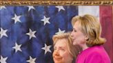 Hillary Clinton swipes at Trump, Putin during portrait unveiling