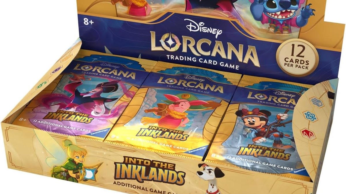 Disney Lorcana: Into The Inklands Booster Pack Box Gets a Massive Early Prime Day Deal