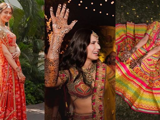 In Pics: From Katrina Kaif, Priyanka Chopra to Rakul Preet Singh, B-town actresses’ mehendi looks