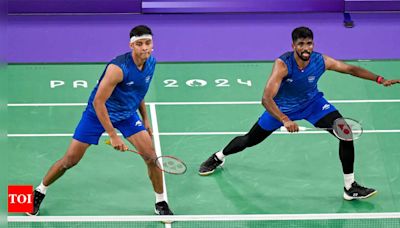 Satwiksairaj Rankireddy, Chirag Shetty face must-win match after cancellation of second group game at Paris Olympics | Paris Olympics 2024 News - Times of India