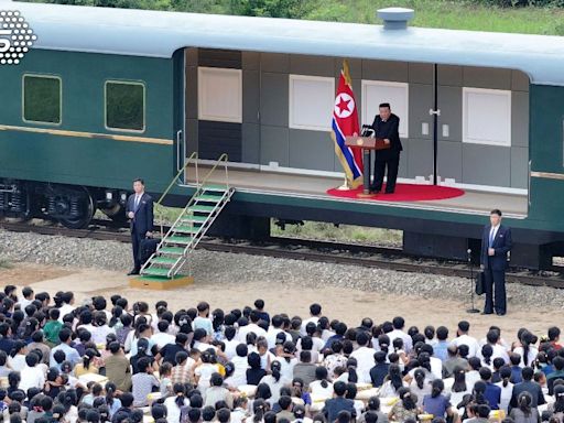 下鄉巡災藏在專列上！ 金正恩「邁巴赫」新豪車露餡