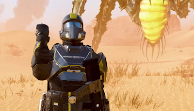 Helldivers 2 started with the pitch to make players the 'evil guys in the galaxy' like stormtroopers: 'Would you be able to survive a galactic war without plot armor to protect you?'