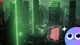 Dystopika is a toy for making cyberpunk cities and it's rad