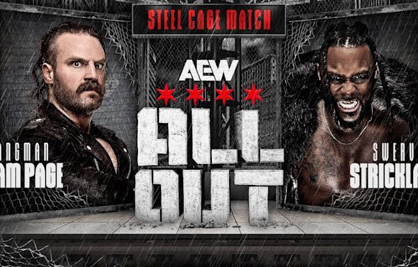 Hangman Page vs. Swerve Strickland At AEW All Out Changed To Steel Cage Lights Out Match