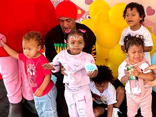 Nick Cannon Shares Rare Snap with 5 of His Kids at Daughter Onyx's Second Birthday Party: 'So Much Love'