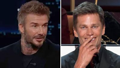 Beckham checks on Tom Brady after Birmingham investor's 'hard to watch' roast