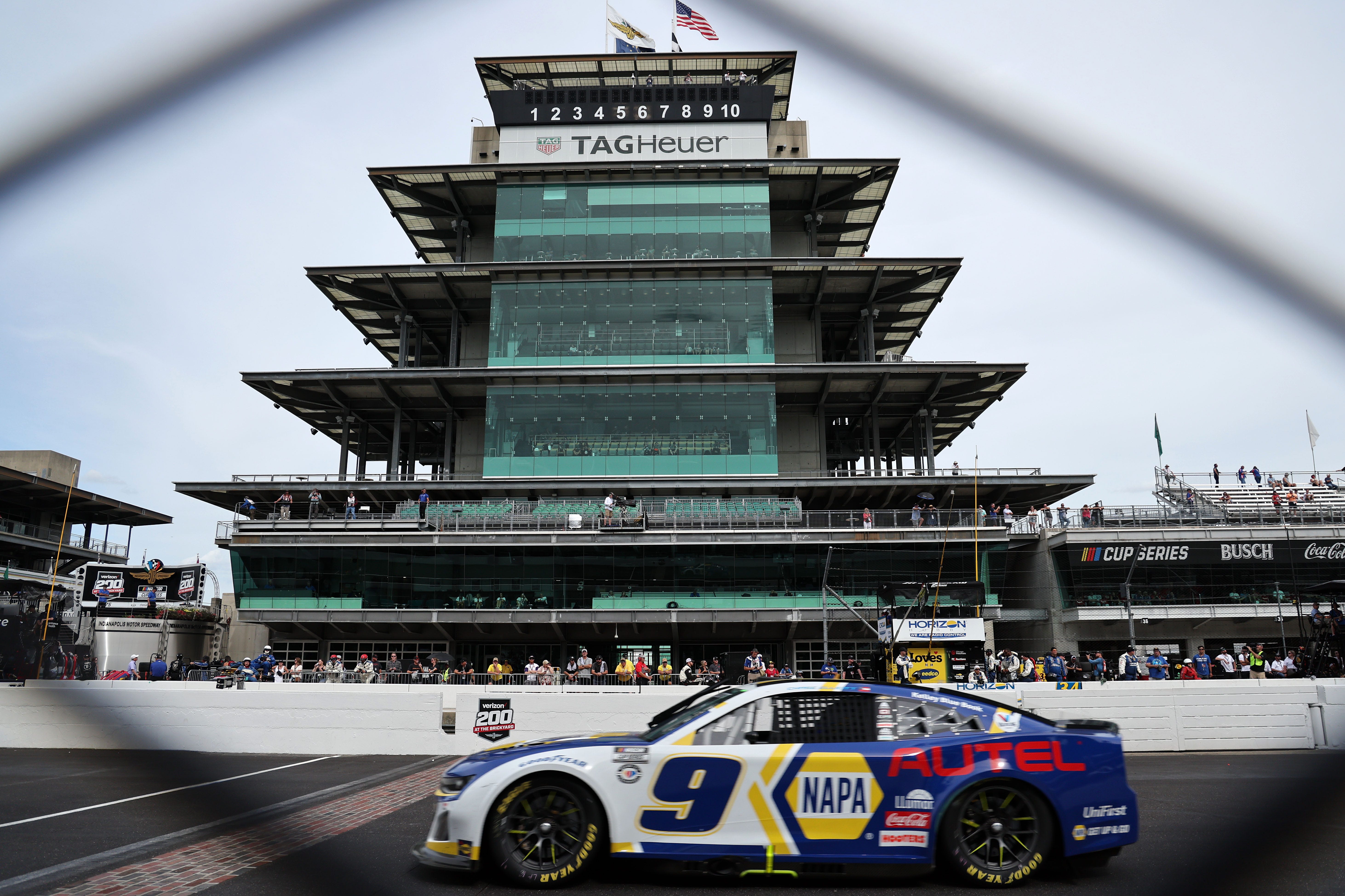NASCAR Indianapolis full weekend track schedule, TV schedule for Brickyard 400, other races
