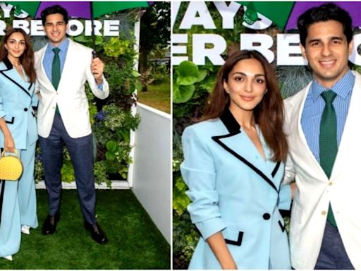 Kiara And Sidharth Suit Up as The OG 'Power Couple' at Wimbledon 2024