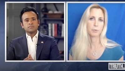 Ramaswamy Hails Ann Coulter for Telling Him ‘Flat-Out to My Face’ She Wouldn’t Vote for Him Because He’s ‘An Indian’