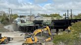 PHOTOS: Demolition begins on Interstate 95 overpass