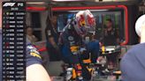 Susto para Verstappen y problemas en su Red Bull: "¡Huele a quemado!"