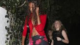 Malia Obama flashes her midriff in crop top and skirt on LA night out