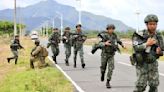 120 Marines back drill retaking an island along the South China Sea