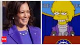 Did 'The Simpsons' predict Kamala Harris as next US President? | - Times of India