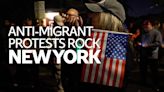 Anti-migrant protests rock New York | On The Ground