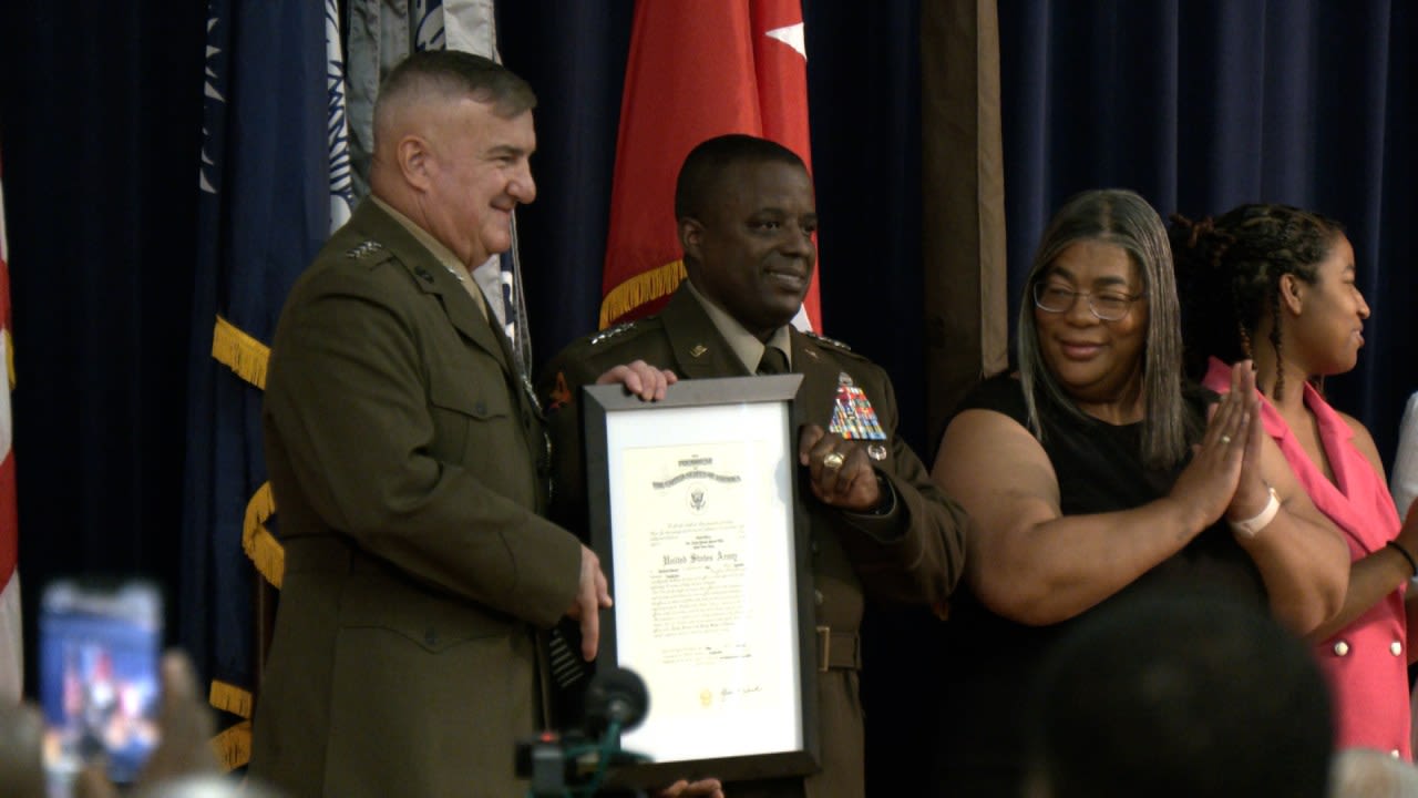 The Citadel honors former cadet Lt. General David Wilson for making history