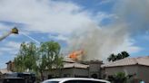 CCFD fights house fire in southwest Las Vegas valley