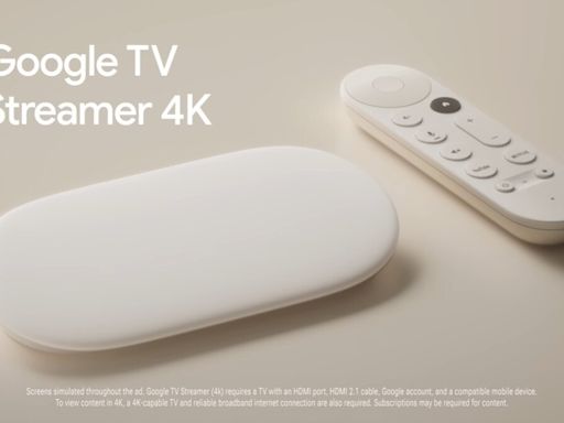 Google公布帶有乙太網路的4K串流機上盒Google TV Streamer，售價99美金台灣暫未上架 - Cool3c