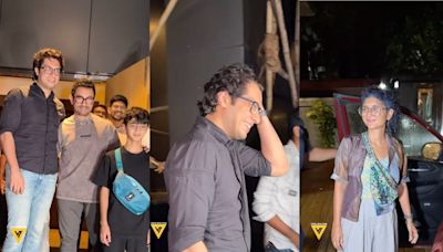 Aamir Khan Smiles Bright With Sons Junaid and Azad, Ex-Wife Kiran Rao Joins Them; Watch - News18
