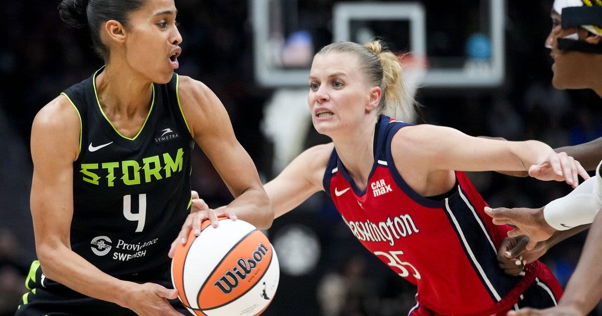 Skylar Diggins-Smith has breakout game to power Storm to rout of Mystics
