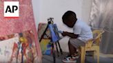 Ghana toddler breaks Guinness record for world's youngest male painter