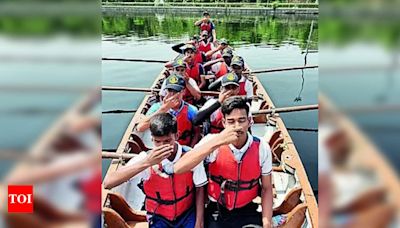 Weeklong yoga day fest for NCC cadets | Lucknow News - Times of India