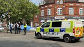 Arrest after man shot and three stabbed