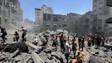 Israel Airstrikes Hit Gaza City Which Palestinians Say Leave Many Dead