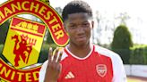 Man Utd out to poach Arsenal wonderkid, 16, who scored TEN in game vs Liverpool