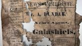 Edinburgh woman amazed to discover 200-year-old newspaper during renovation