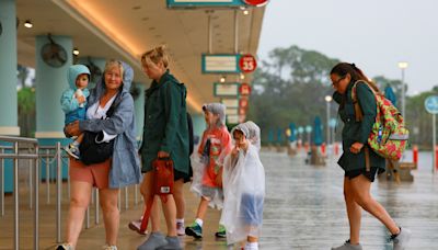 Tourists stranded in Disney World just hours before Hurricane Milton strikes