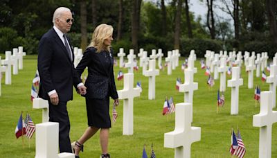 Biden heads to a poignant spot of American heroism to make the case for democracy