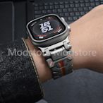 鋼鐵俠不鏽鋼錶帶 適用Apple Watch Ultra 2 49mm 45mm-3C玩家