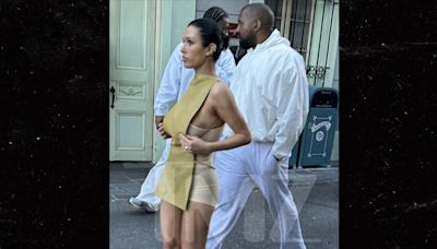 Kanye West and Bianca Censori Spend the Day at Disneyland