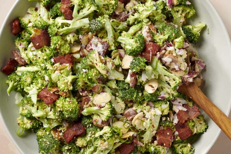 The Easy Make-Ahead Broccoli Salad I Make for Everything During Summer (My Family Loves It)