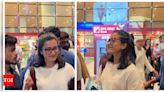 Rashmika Mandanna gets mobbed by fans, handles it with grace | Hindi Movie News - Times of India