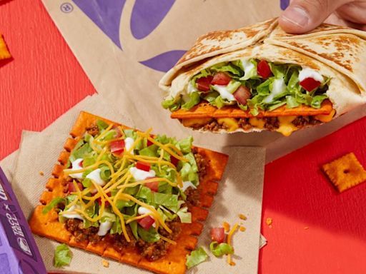 Taco Bell's newest menu items include a Cheez-It 16 times bigger than the original