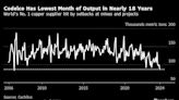 Codelco Delivers Worst Month of Copper Output Since 2006: Chart