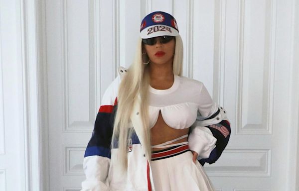 Beyonce Stuns in Patriotic Outfit After Team USA’s Olympics Intro