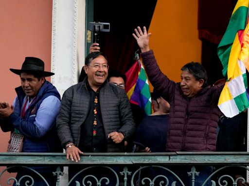 President Luis Arce’s career has mirrored Bolivia’s economic trajectory from boom to bust