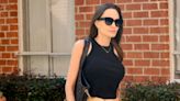 Angelina Jolie Goes Casual in Breezy Wide-Leg Trousers and a Cropped Tank