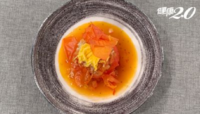 金針菇番茄湯／有效消除內臟脂肪、降膽固醇！番茄丁1招快速去皮