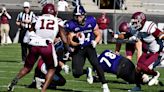 Holy Cross football holds off Bryant surge, hikes record to 10-0