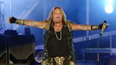 Mötley Crüe singer Vince Neil falls on his face at New Jersey show