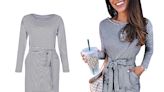 8,100+ Amazon Shoppers Love the Fall Version of This Popular T-Shirt Dress