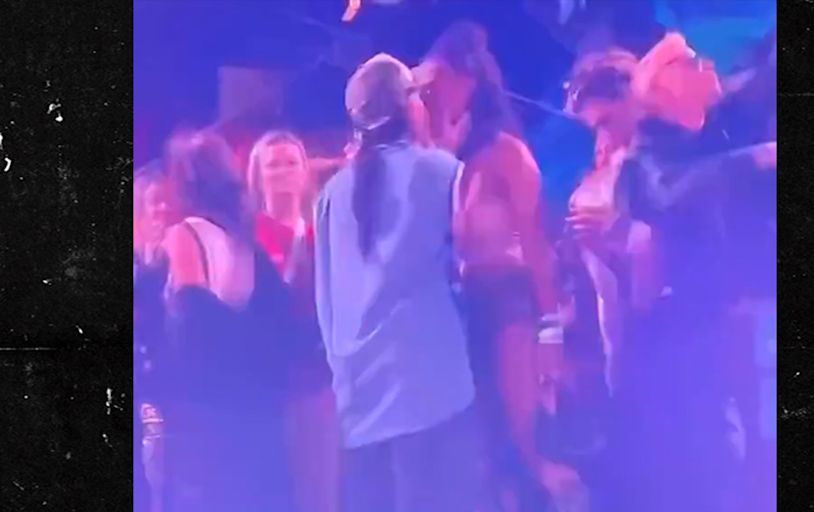 Billie Eilish Kisses YouTuber Quenlin Blackwell at Coachella