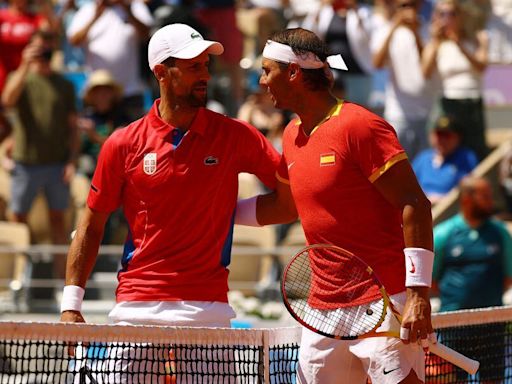 Novak Djokovic barre con un diezmado y heroico Rafael Nadal en París 2024 - La Tercera