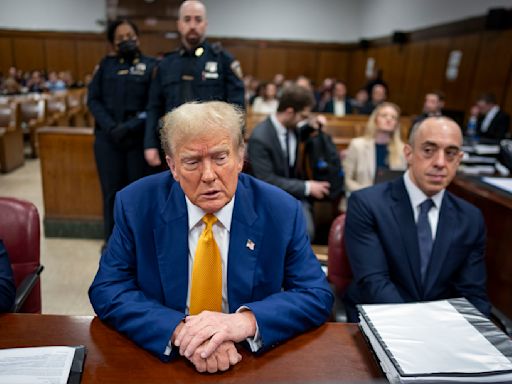 Jury hears Trump discuss plans to pay hush money to Playboy model in secret recording by Michael Cohen